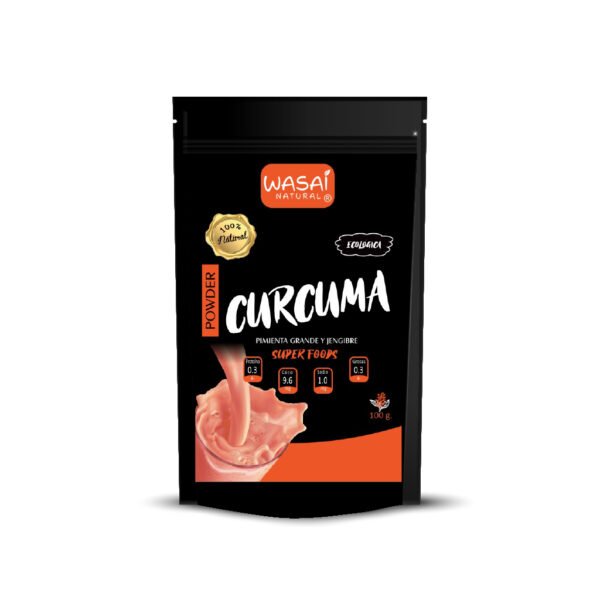 Harina de Cúrcuma con Pimienta Negra y Gengibre (100g)