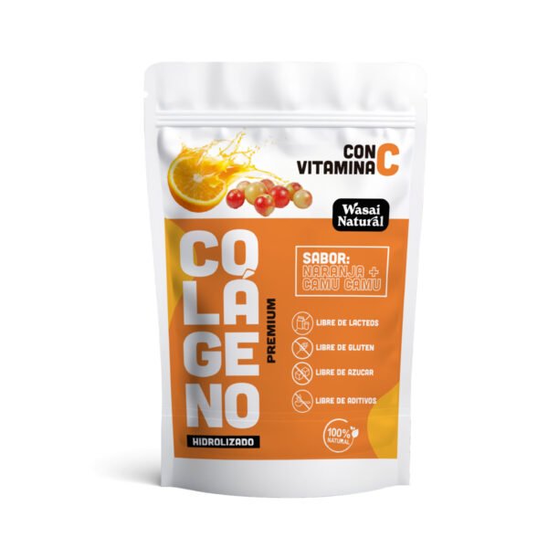 COLAGENO PREMIUM HIDROLIZADO VITAMINA C+ CAMU CAMU (250g)