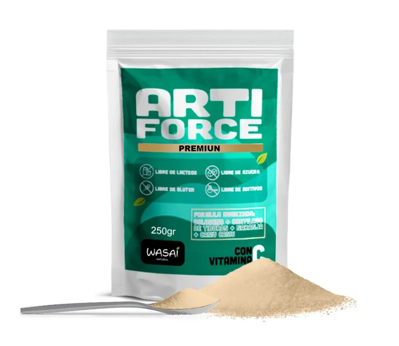 Artiforce Premium(Cartilago + Colageno +Vitamina C + Camu Camu) en polvo - Imagen 2