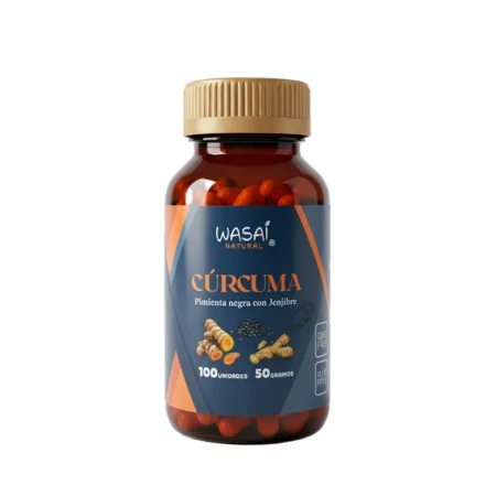 Cúrcuma c/ Pimienta Negra y Jengibre en Cápsulas