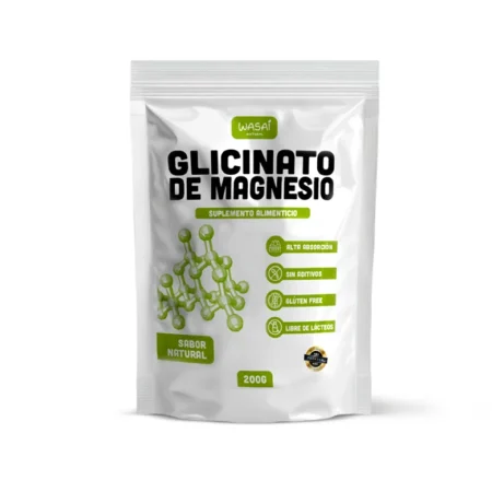 Glicinato de Magnesio 100% Puro Premium bls. 200gr