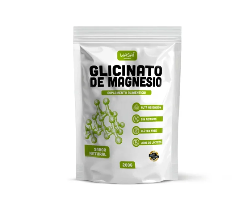 Glicinato de Magnesio 100% Puro Premium bls. 200gr