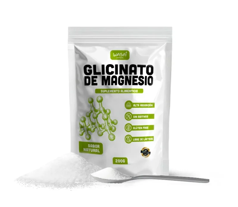 Glicinato de Magnesio 100% Puro Premium bls. 200gr - Imagen 2