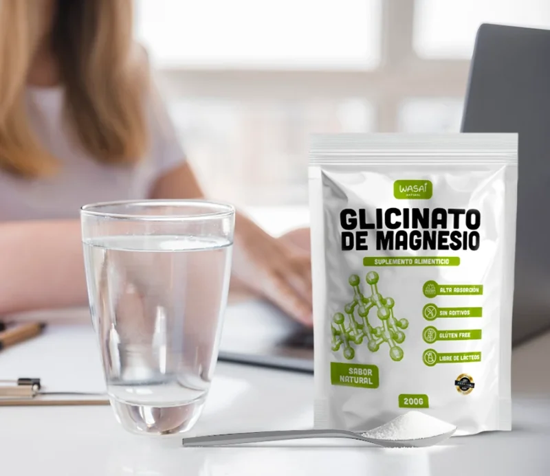 Glicinato de Magnesio 100% Puro Premium bls. 200gr - Imagen 3