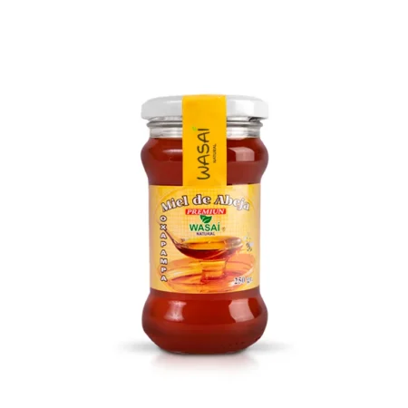Miel de abeja premium de Oxapampa frasco de vidrio de 250g