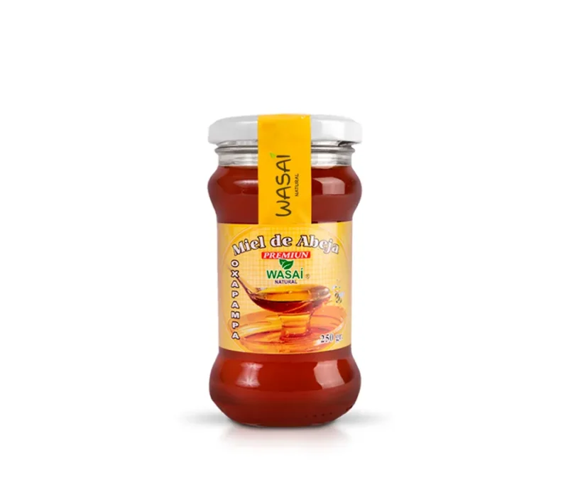 Miel de abeja premium de Oxapampa frasco de vidrio de 250g