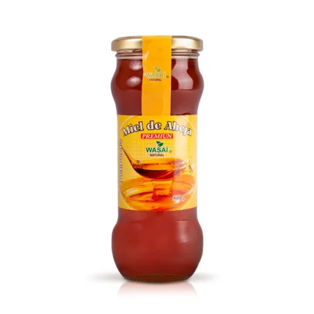 Miel de abeja premium de Oxapampa frasco de vidrio de 500g