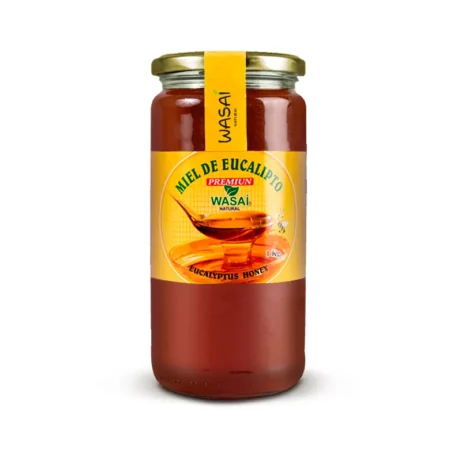 Miel de eucalipto premium frasco de vidrio de 1kg