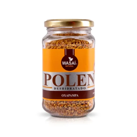 Polen deshidratado de Oxapampa frasco de vidrio de 400gr