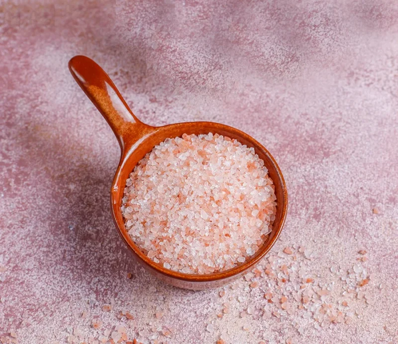 Sal rosada de maras fina hierbas aromáticas frasco de 100gr - Imagen 3