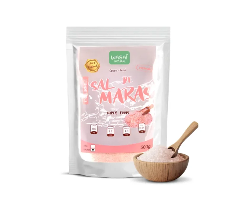 Sal de maras gruesa bolsa de 500g - Imagen 3