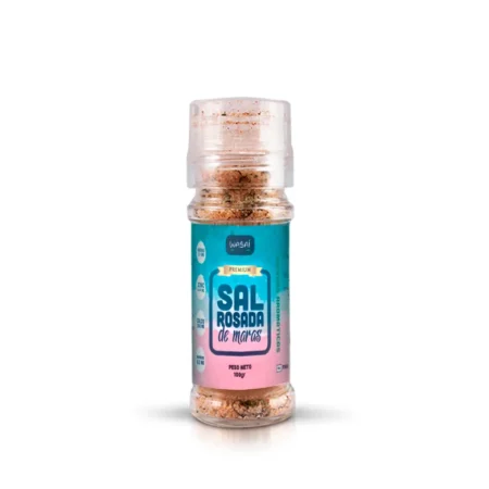Sal rosada de maras fina hierbas aromáticas frasco de 100gr