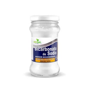 Bicarbonato de Sodio sin Aluminio frasco de vidrio 200gr