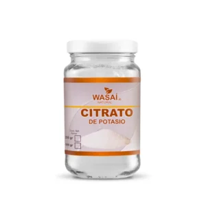 Citrato de Potasio 100% Puro frasco de vidrio 250gr