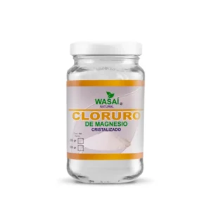 Cloruro de Magnesio 100% Puro frasco de vidrio 250gr