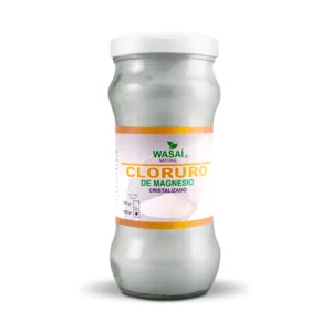 Cloruro de Magnesio 100% Puro frasco de vidrio 500gr