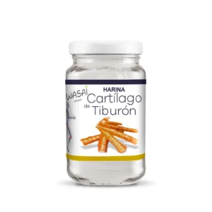 Harina de Cartílago de Tiburón frasco de vidrio 200gr