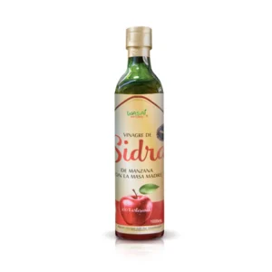 Vinagre de Sidra de Manzana Gourmet botella de vidrio 1lt